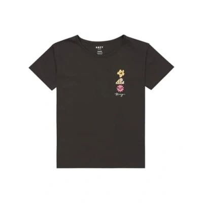 Image of Roxy DAY AND Night Print Tshirt for kids, Size: 6y, Anthracite