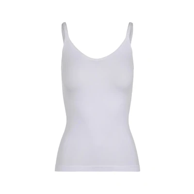 Image of Pieces Women&#039;s Plain Underwear Top Noos Vest, White, M L