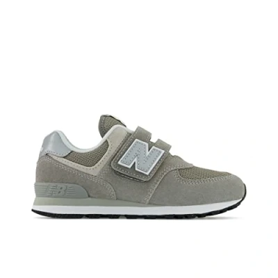 Image of New Balance Boys&#039; 574 Trainers, Dark grey., 34.5 EU