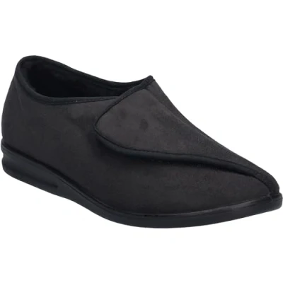 Image of Josef Seibel Slippers, Men&#039;s, Size: 9, Schwarz Leather