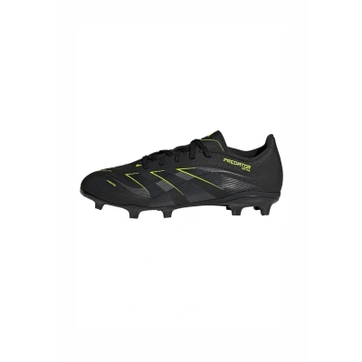 Image of adidas Performance Predator League Unisex Football boots firm ground for kids, Size: 10K, Core black lucid lemon shoes