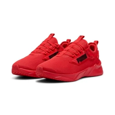 Image of Puma Retaliate Road running shoes, Size: 8.5, For all time red black Synthetics/textile