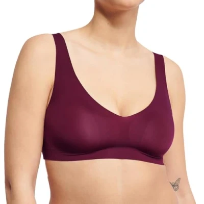 Image of Sloggi FEEL 2.0 Bralette Bustier, Women&#039;s, Size: XS, Claret