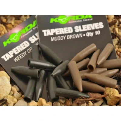 Image of Korda Tapered Silicone Sleeves Weedy Green Terminal tackle