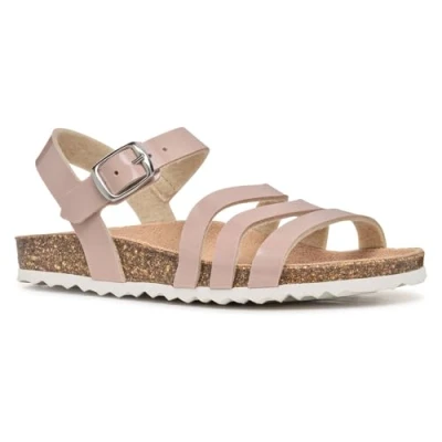 Image of Geox Adriel GIRL Sandals for kids, Size: 1.5, Light rose High quality imitation leather