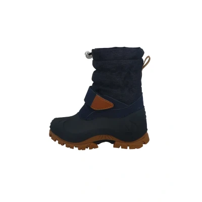 Image of Lurchi FINN Unisex Winter boots for kids, Size: 5, Navy Soft synthetic