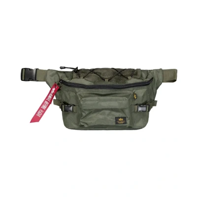 Image of Alpha Industries Unisex Combat 8L Waistbag, Dark Olive, One Size, Classic