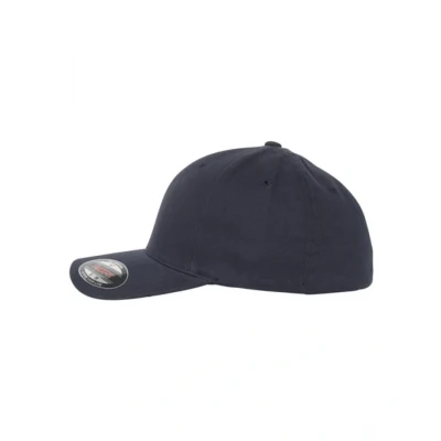 Image of Flexfit Yupoong Brushed Twill Cap, Unisex, 6377, navy, L XL