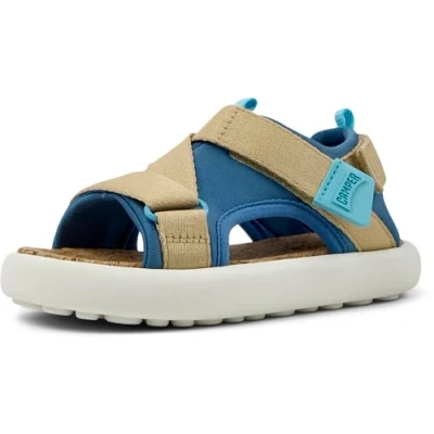 Image of Camper Flota Walking sandals for kids, Size: 280, Blau beige shoes
