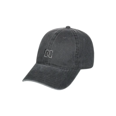 Image of DC Shoes STAR Vintage Strapback Cap, Size: One Size, Kvj black