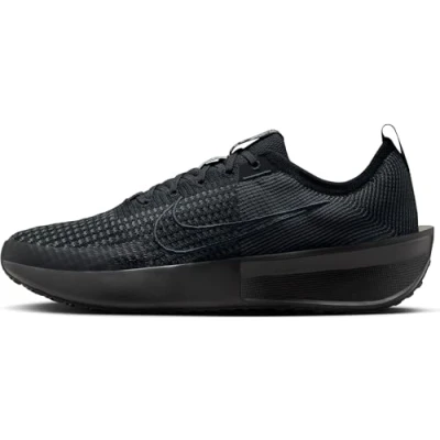 Image of Nike Performance Interact RUN Neutral running shoes, Men&#039;s, Size: 6/6.5, Black/anthracite/wolf grey Textile/synthetics