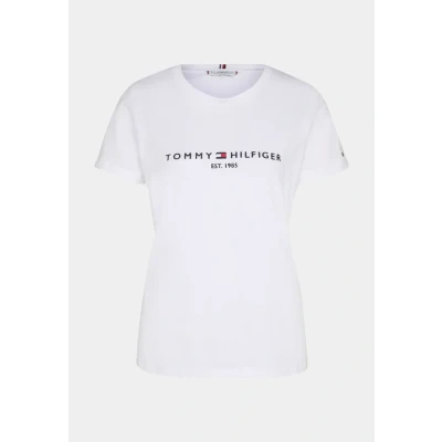 Image of Tommy Hilfiger Heritage Print Tshirt weiss, Women&#039;s, Size: XL, Weiss