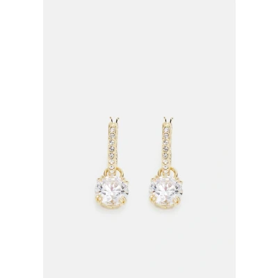 Image of Swarovski Constella Pierced Earrings goldcoloured, Women&#039;s, Size: One Size, Gold coloured