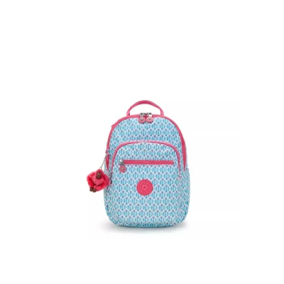 Image of Kipling Seoul S School bag for kids, Size: One Size, Dreamy geo combo