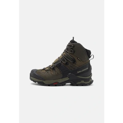 Image of Salomon Quest 4 GTX Hiking shoes, Men&#039;s, Size: 12, Olive night/peat/safari Leather and textile