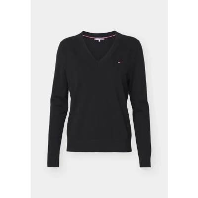 Image of Tommy Hilfiger Jumper, Women&#039;s, Size: 3XL, Black