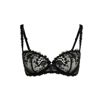 Image of Simone Pérèle WISH Halbschale Underwired bra, Women&#039;s, Size: 30DD, Schwarz