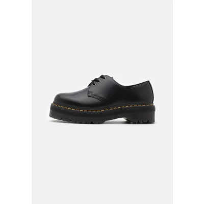 Image of Dr. Martens 1461 QUAD Unisex Laceups, Size: 9.5, Black Leather