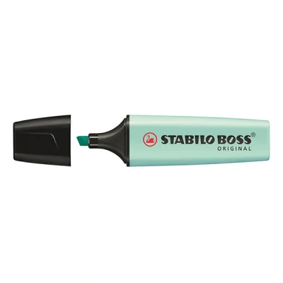 Image of Highlighter STABILO BOSS ORIGINAL Pastel Pack of 10 Touch Turquoise