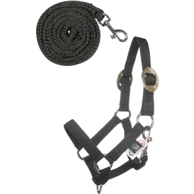 Image of HKM Hobby Horse Halter with Rope