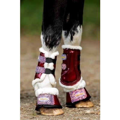 Image of HB Showtime Gold Rush Glitter Training Boots Little Sizes