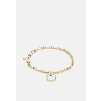 Image of Fossil Women&#039;s Bracelet, Heritage Brass Chain Length: 158mm+45mm, Width: 11.6mm, Height: 13mm, Brass, No Gemstone
