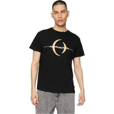 Image of Merchcode LOGO TEE Print Tshirt, Men&#039;s, Size: Medium, Black