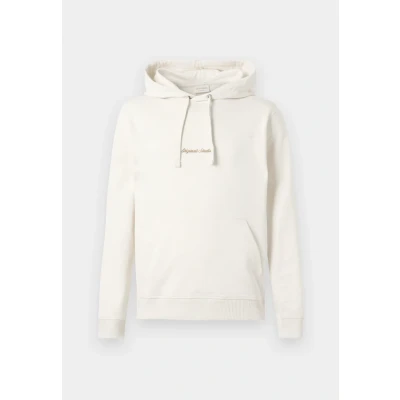 Image of Jack &amp; Jones Jornorrebro HOOD Sweatshirt, Men&#039;s, Size: Medium, Antique white