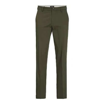 Image of Jack &amp; Jones Premium Jpstkane Jjotis Chinos, Men&#039;s, Size: 32x30, Olive night