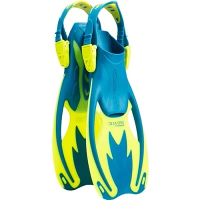 Image of Cressi Children&#039;s Rocks Snorkeling Fins, Rose/Lilac, L XL UK