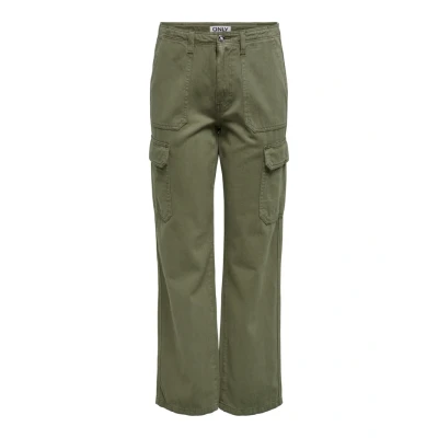 Image of ONLY Onlmalfy PANT Cargo trousers, Women&#039;s, Size: XXSx32, Kalamata