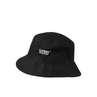 Image of JACK &amp; JONES Men&#039;s Jacurbn Bucket Hat Noos Hat, black, One Size