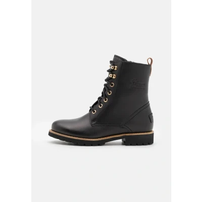Image of Panama Jack Women&#039;s Fara Igloo Trav Combat Boot, black, 38 EU