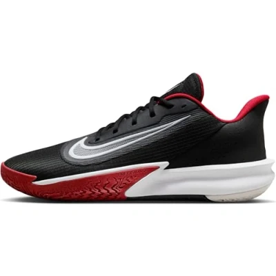 Image of Nike Performance Precision VII Basketball shoes, Size: 11.5, Black/white/university red Textile/synthetics