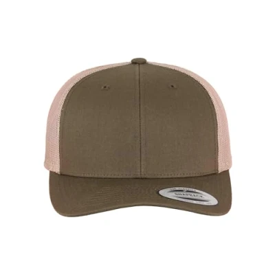 Image of Flexfit Trucker Cap, Size: One Size, Mossgreen/khaki