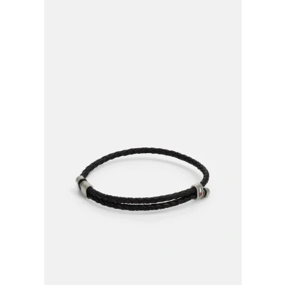 Image of Tommy Hilfiger Casual Bracelet, Men&#039;s, Size: One Size, Black