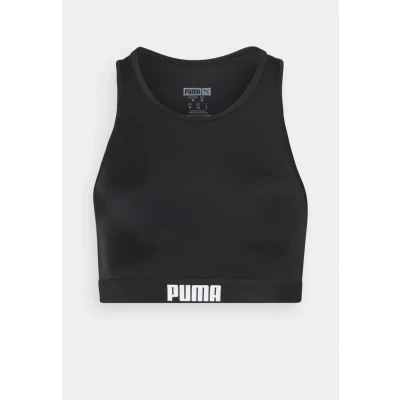 Image of PUMA Women&#039;s Swimwear Racerback Bikini top, Energy Blue, S