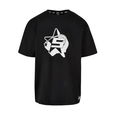 Image of Starter Shooting STAR Print Tshirt, Men&#039;s, Size: Large, Black