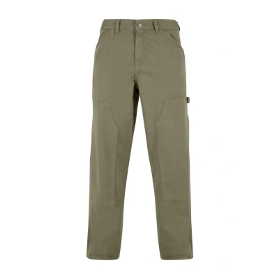 Image of Urban Classics Double Trousers, Men&#039;s, Size: 31, Palegreen