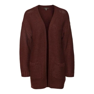 Image of Vero Moda VMNO Namecardigan Cardigan, Women&#039;s, Size: Large, Winetasting