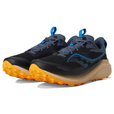 Image of Saucony Xodus Ultra 3 Trail running shoes, Men&#039;s, Size: 7, Black/dusk Textile/synthetics