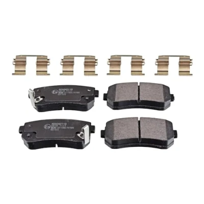 Image of brake Pad Set, disc BLUE PRINT ADG042119