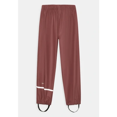 Image of Celavi Rainwear Pants Solid Unisex Rain trousers for kids, Size: 3 4y, Rose brown