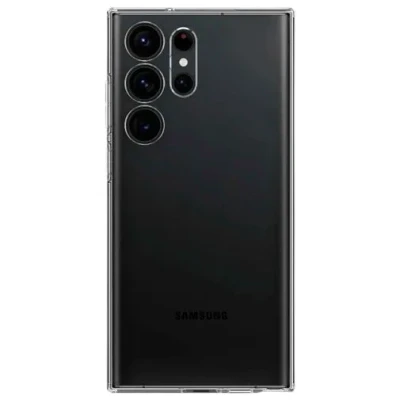 Image of Spigen Liquid Crystal TPU Back Cover Transparent Samsung Galaxy S23 Ultra