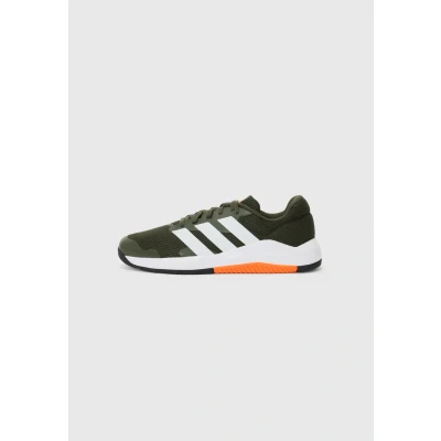 Image of adidas Performance Dropset BASE Training shoe, Men&#039;s, Size: 10.5, Night cargo/white/impact orange shoes
