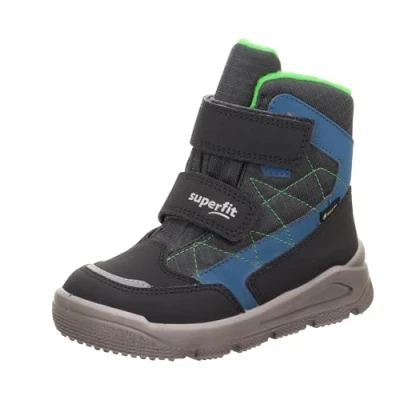 Image of Superfit MARS Winter boots for kids, Size: 9.5K, Grey/green Textile/synthetics