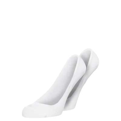 Image of Calvin Klein Underwear Women Liner LOGO Hailey 2 PACK Trainer socks, Women&#039;s, Size: 6 8, White