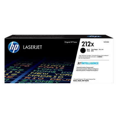 Image of HP W2120X 212X High Yield Original LaserJet Toner Cartridge, Black, Single Pack