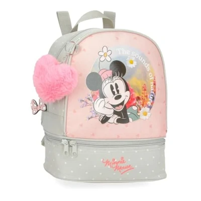 Image of Disney Joumma Minnie Wild Nature backpack Green 23x28x13cm Polyester 8.37L, Green, Backpack,