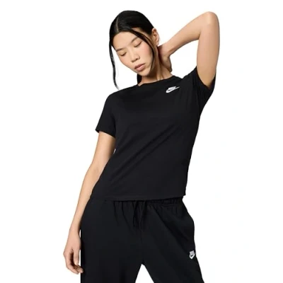 Image of Nike Sportswear TEE CLUB Basic Tshirt, Women&#039;s, Size: XXL, Black